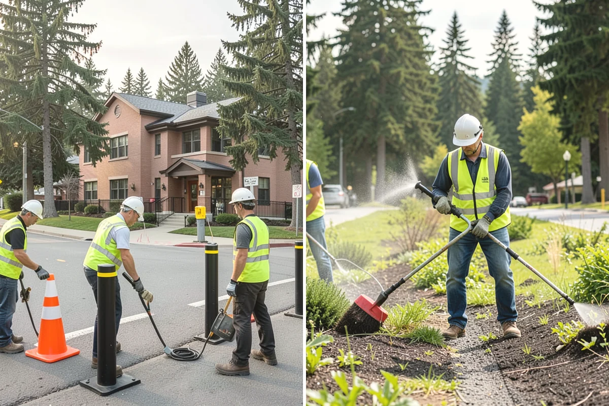 Roadside Brush Clearing in Mukilteo, Snohomish County, WA - Survey the corridor to map brush density, invasives, and protected vegetation