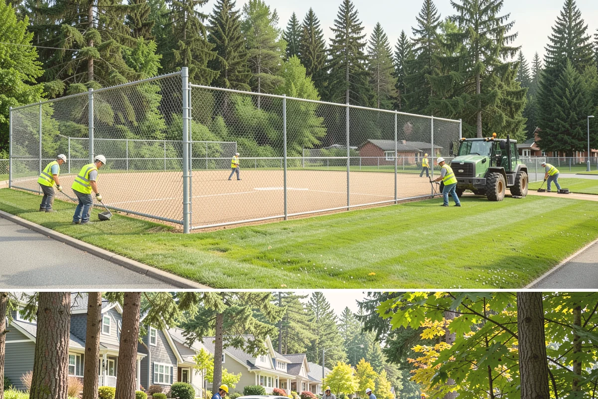 Roadside Brush Clearing in Normandy Park, King County, WA - Brush clearing runs efficiently in late summer and fall when soils firm up, though winter dormant-season work improves visibility...