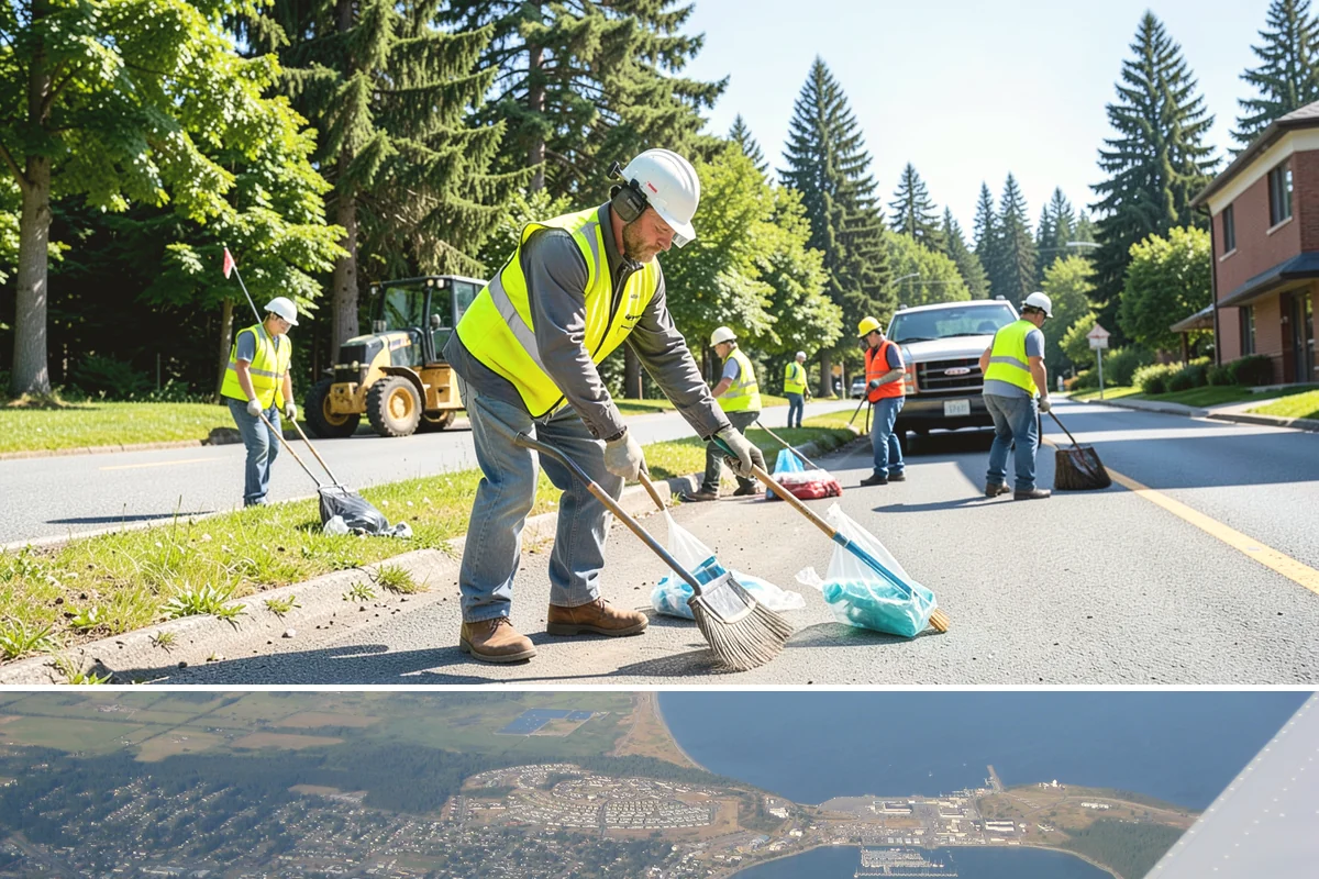 Roadside Brush Clearing in Oak Harbor, Island County, WA - Brush clearing runs efficiently in late summer and fall when soils firm up, though winter dormant-season work improves visibility...