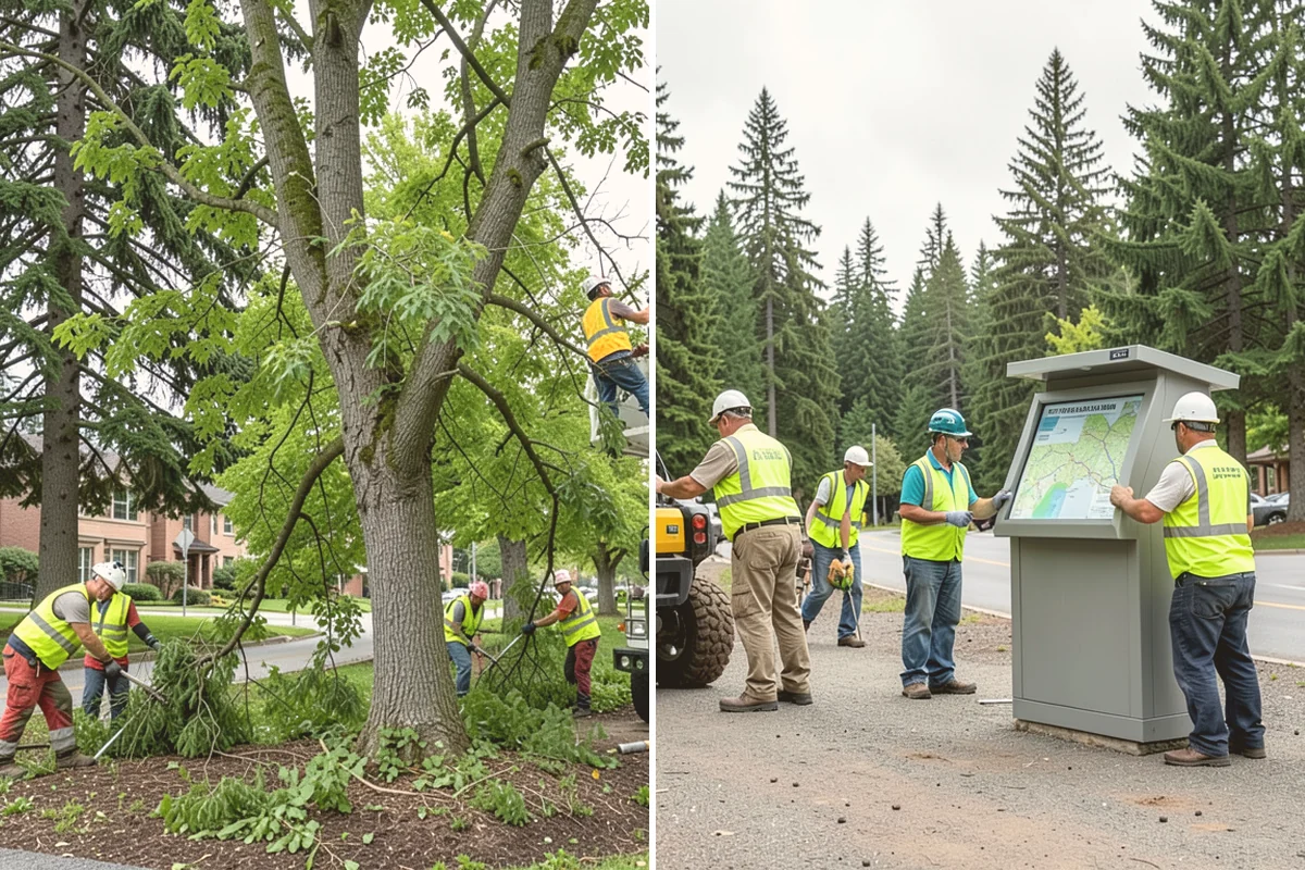 Roadside Brush Clearing in Orting, Pierce County, WA - Survey the corridor to map brush density, invasives, and protected vegetation