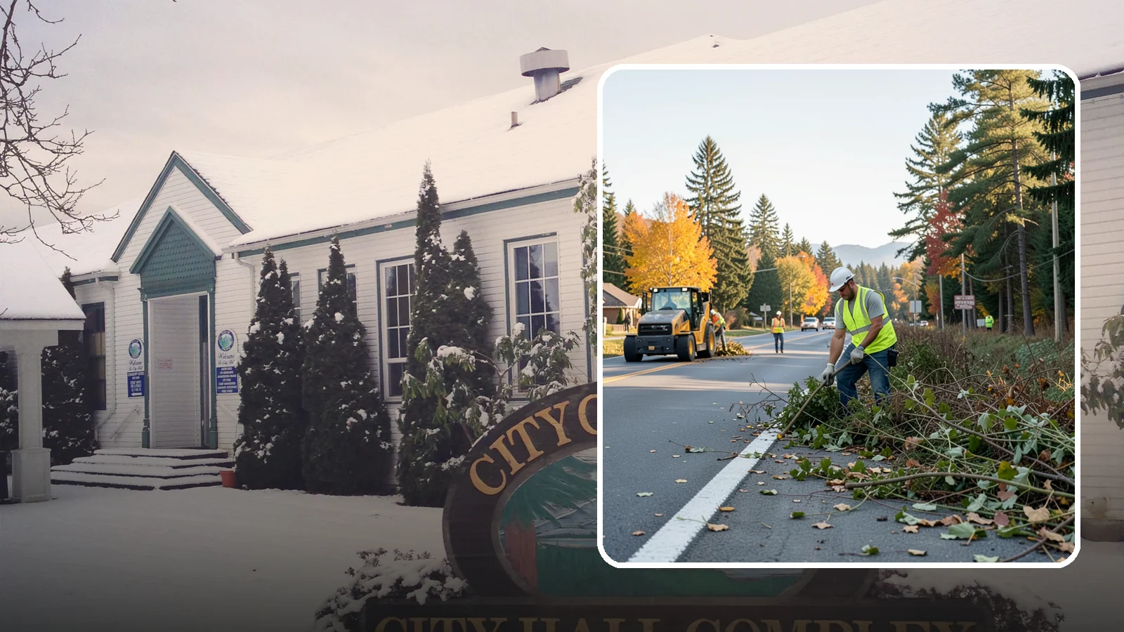 Roadside Brush Clearing in Pacific, King County, WA - Mechanical and hand brush clearing that reclaims overgrown right-of-way width and restores clear zones along municipal roads.