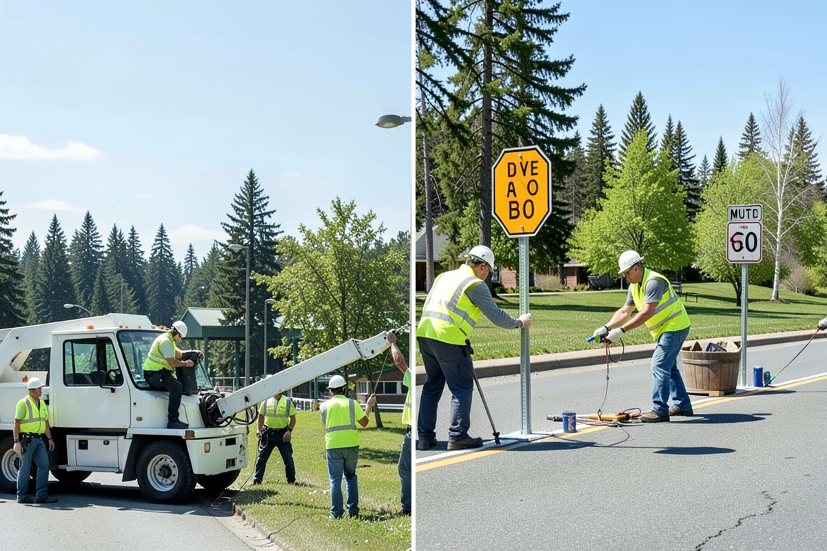 Roadside Brush Clearing in Puyallup, Pierce County, WA - Survey the corridor to map brush density, invasives, and protected vegetation