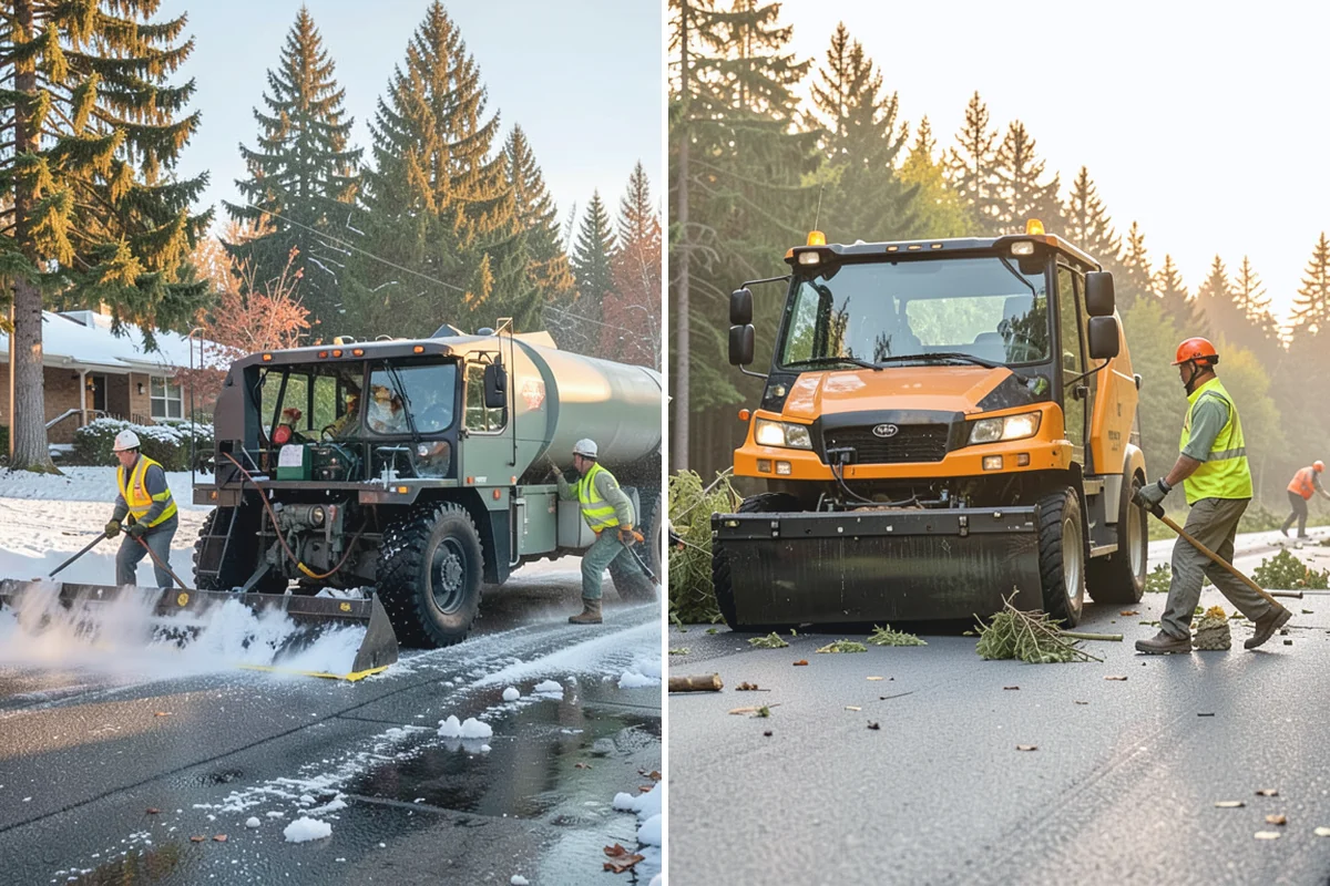 Roadside Brush Clearing in South Prairie, Pierce County, WA - Survey the corridor to map brush density, invasives, and protected vegetation