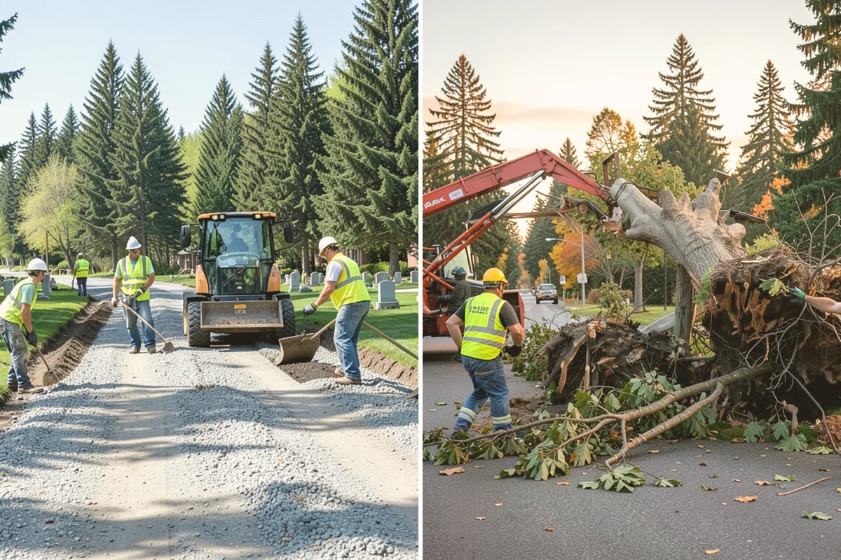 Roadside Brush Clearing in Stanwood, Snohomish County, WA - Survey the corridor to map brush density, invasives, and protected vegetation