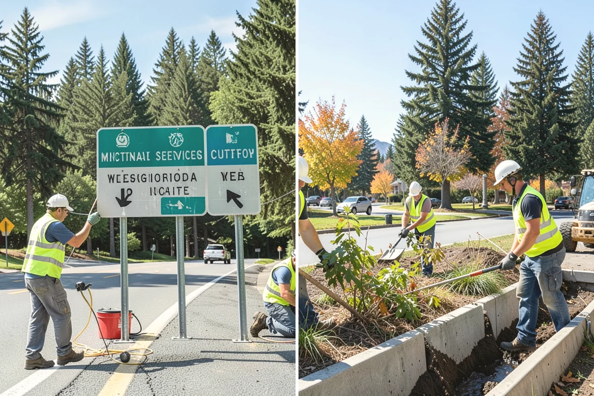 Roadside Brush Clearing in Steilacoom, Pierce County, WA - Survey the corridor to map brush density, invasives, and protected vegetation