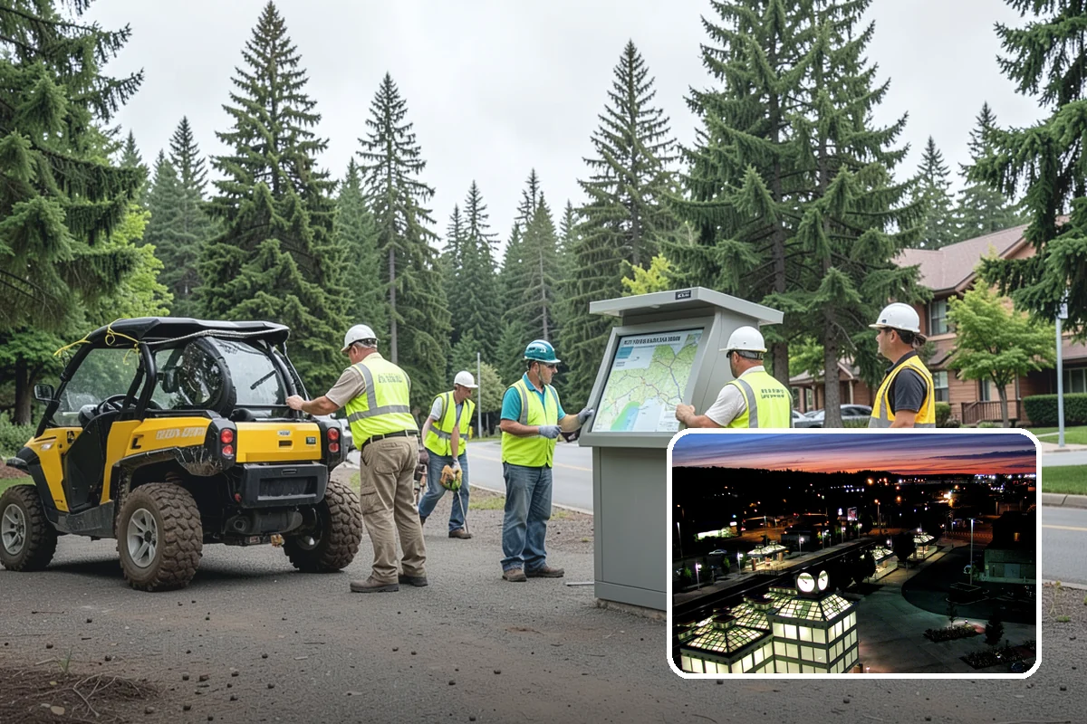 Roadside Cleanup in Auburn, King County, WA - Compliant work-zone traffic control for crew and driver safety