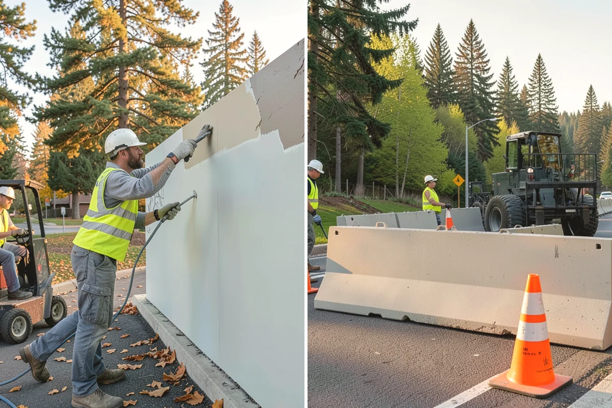 Roadside Cleanup in Duvall, King County, WA - Plan segments and set required work-zone traffic control