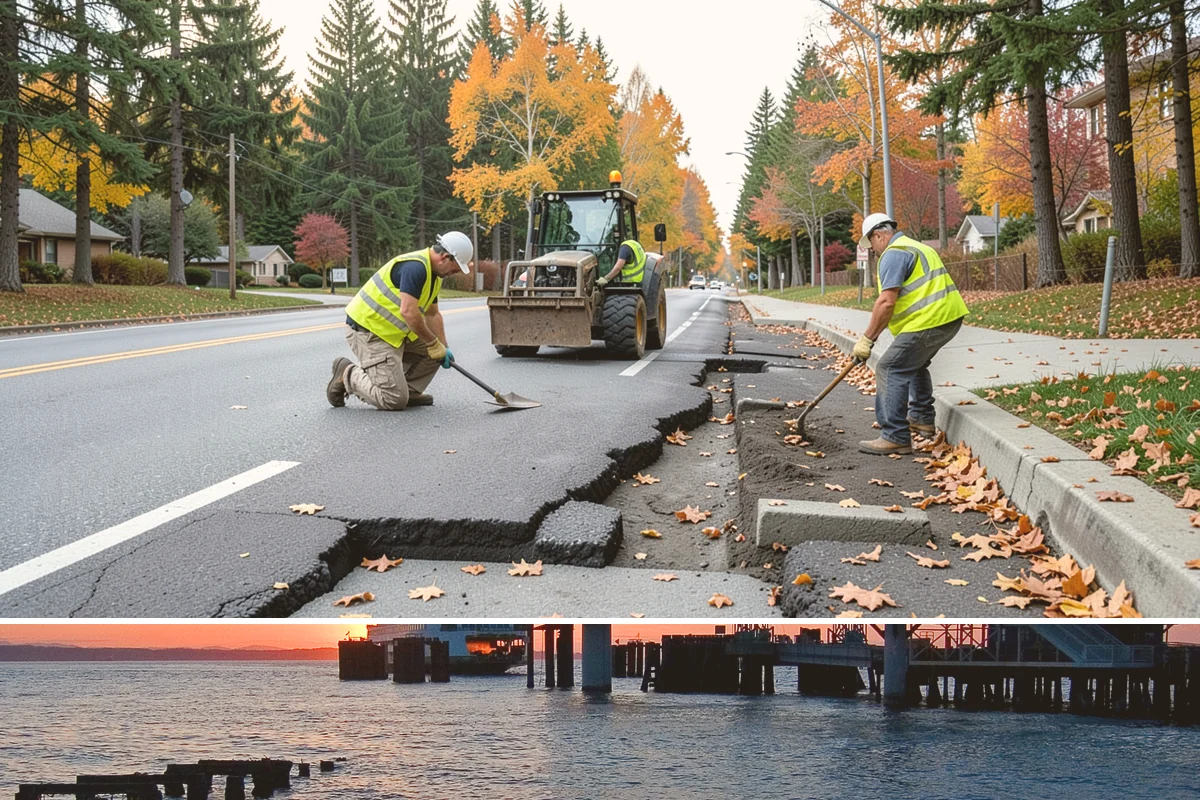Roadside Cleanup in Edmonds, Snohomish County, WA - Cleanups are scheduled across the year, with major sweeps common ahead of summer travel and after winter storm debris accumulates.