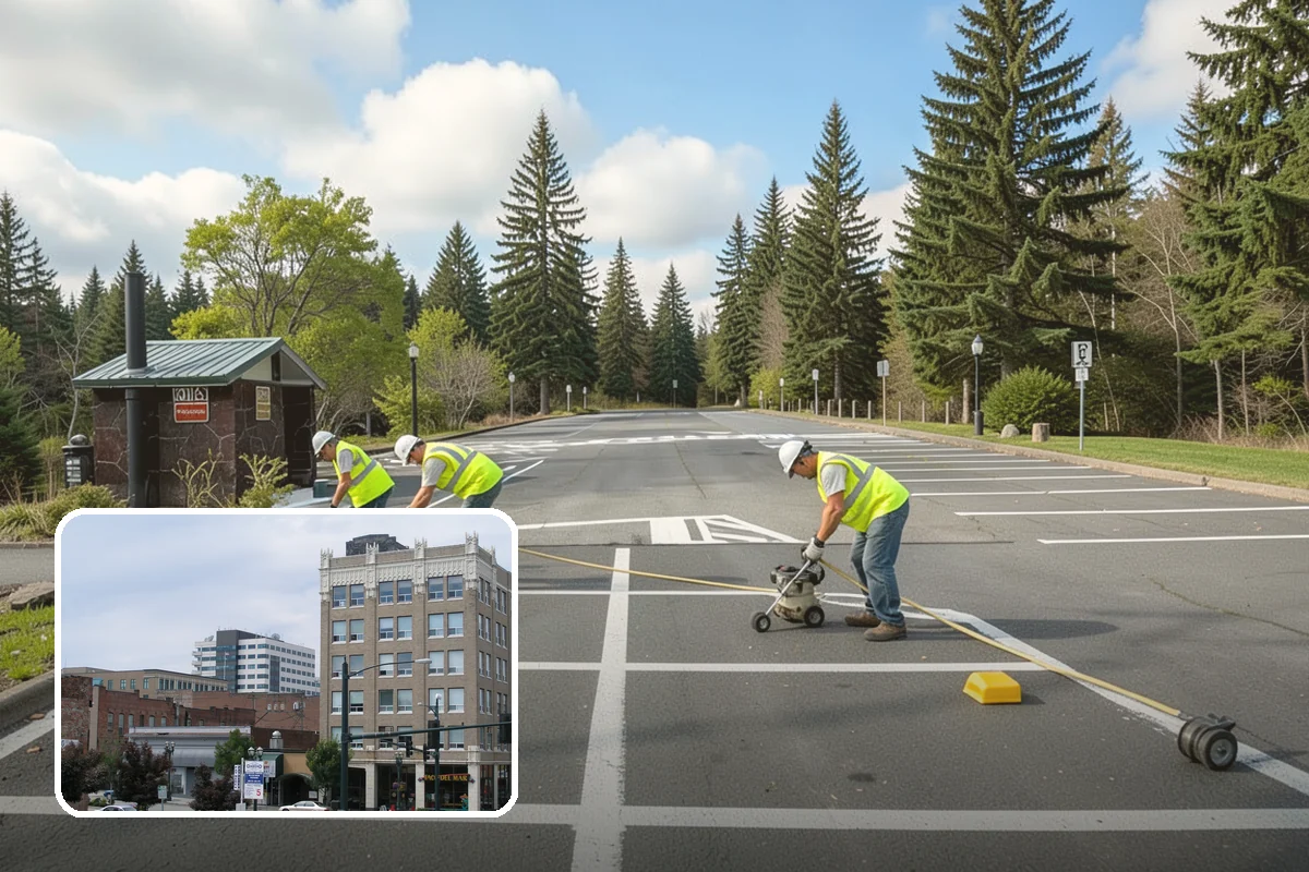 Roadside Cleanup in Everett, Snohomish County, WA - Compliant work-zone traffic control for crew and driver safety