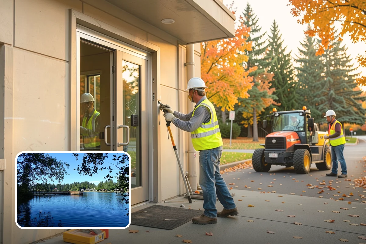 Roadside Cleanup in Federal Way, King County, WA - Compliant work-zone traffic control for crew and driver safety
