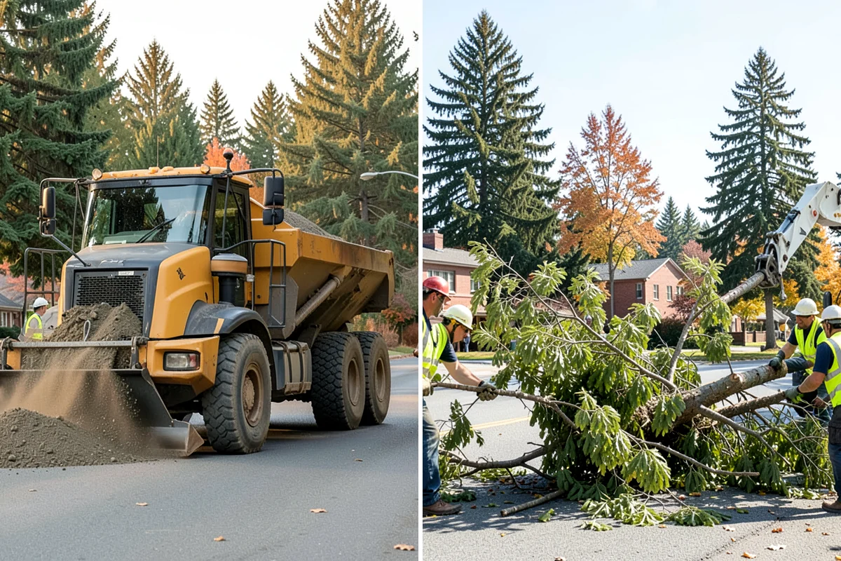 Roadside Cleanup in Fircrest, Pierce County, WA - Plan segments and set required work-zone traffic control