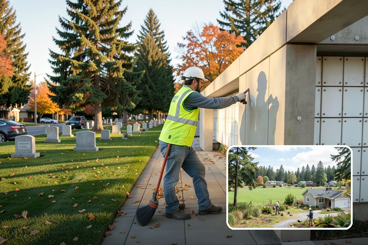Roadside Cleanup in Lyman, Skagit County, WA - Compliant work-zone traffic control for crew and driver safety
