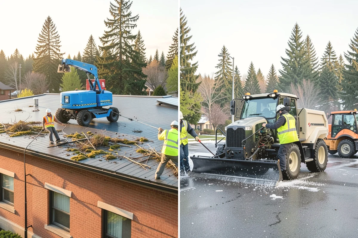 Roadside Cleanup in Mill Creek, Snohomish County, WA - Plan segments and set required work-zone traffic control