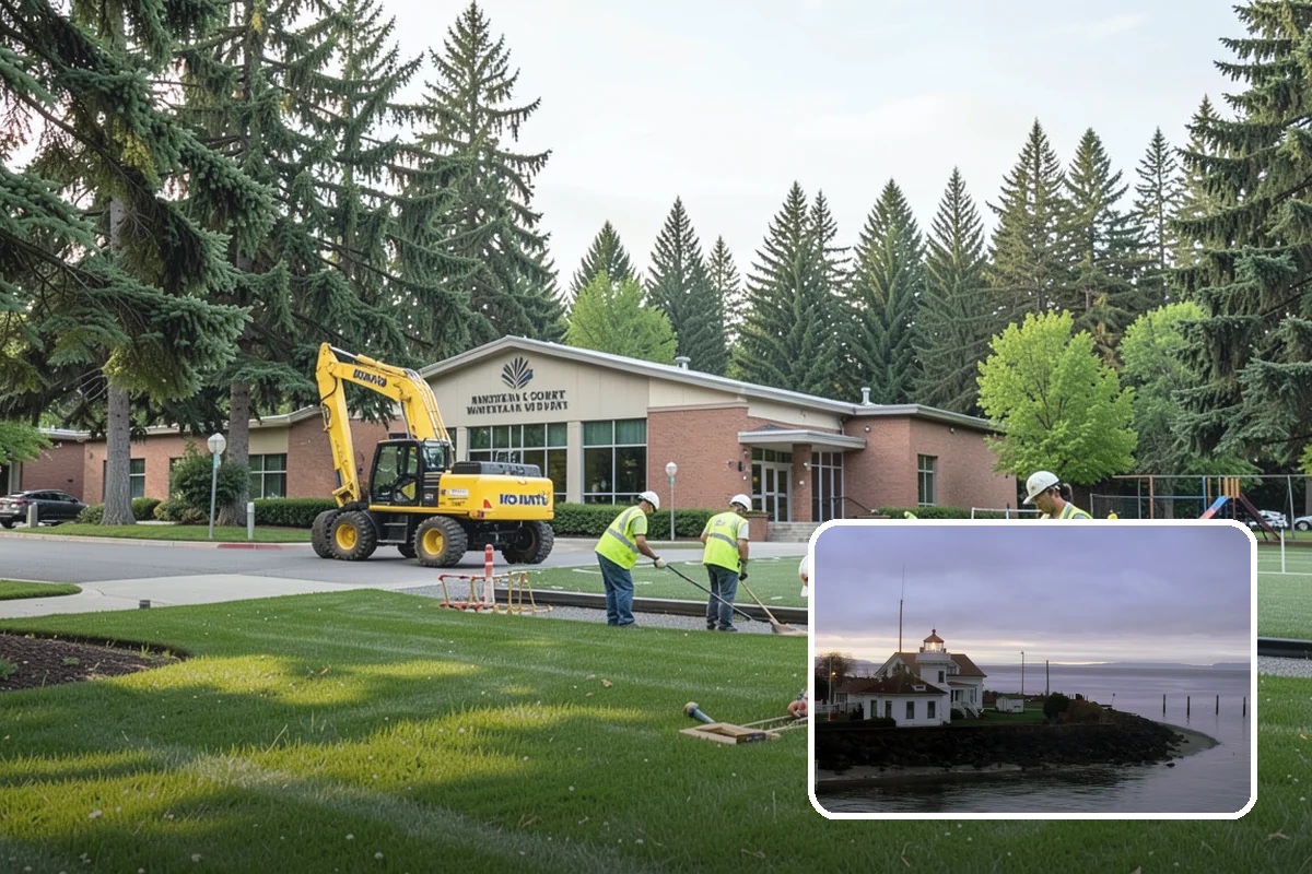 Roadside Cleanup in Mukilteo, Snohomish County, WA - Compliant work-zone traffic control for crew and driver safety