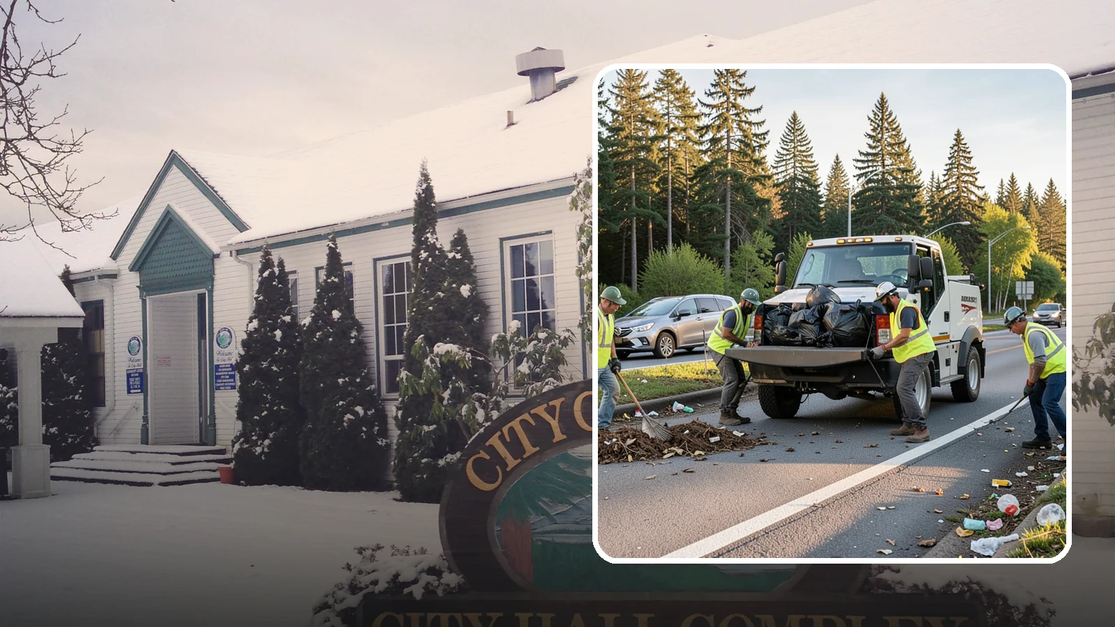 Roadside Cleanup in Pacific, King County, WA - Litter and debris collection along arterials, highways, and adopt-a-road corridors under safe work-zone controls.