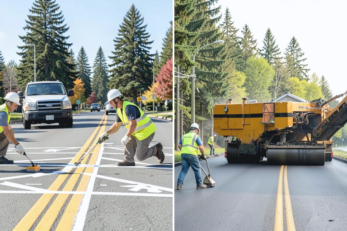 Roadside Cleanup in Redmond, King County, WA - Plan segments and set required work-zone traffic control
