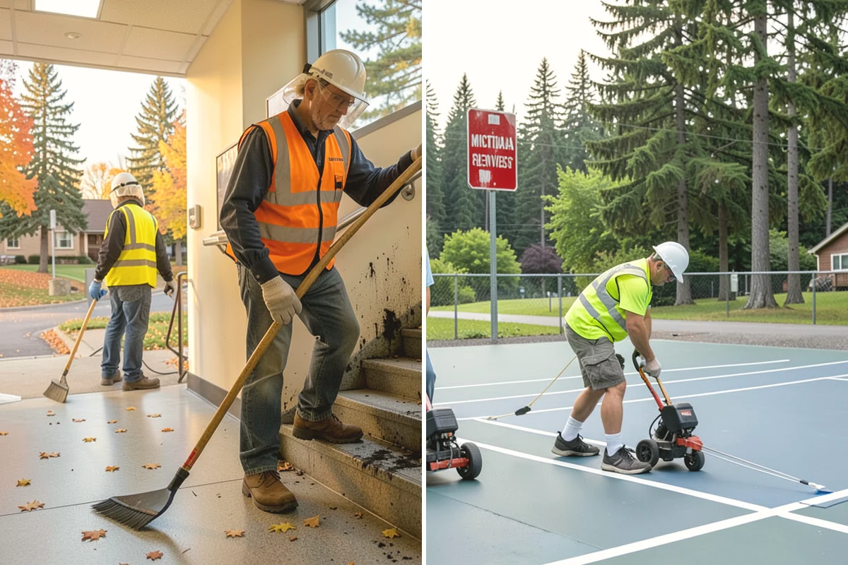 Roadside Cleanup in Ruston, Pierce County, WA - Plan segments and set required work-zone traffic control
