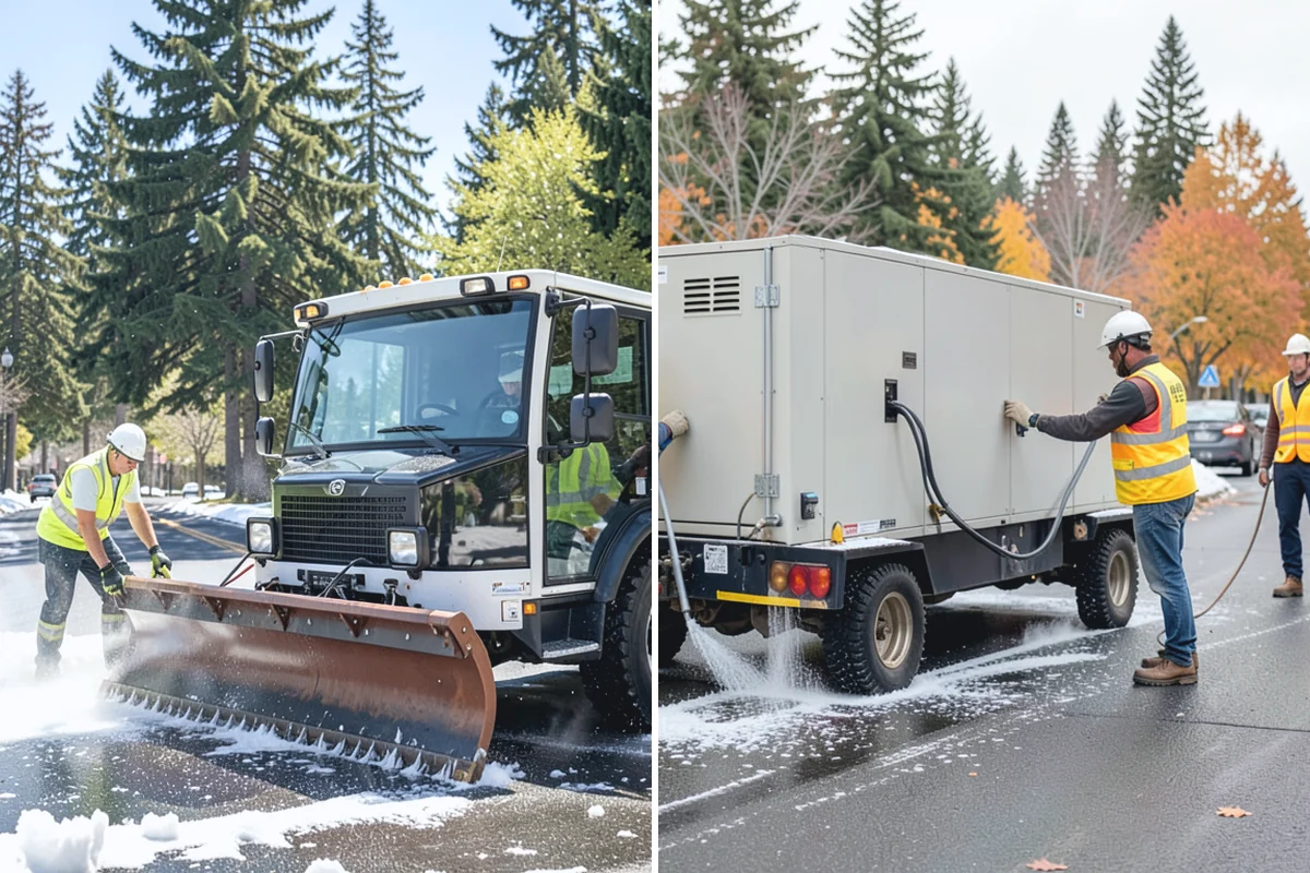 Roadside Cleanup in Skykomish, King County, WA - Plan segments and set required work-zone traffic control