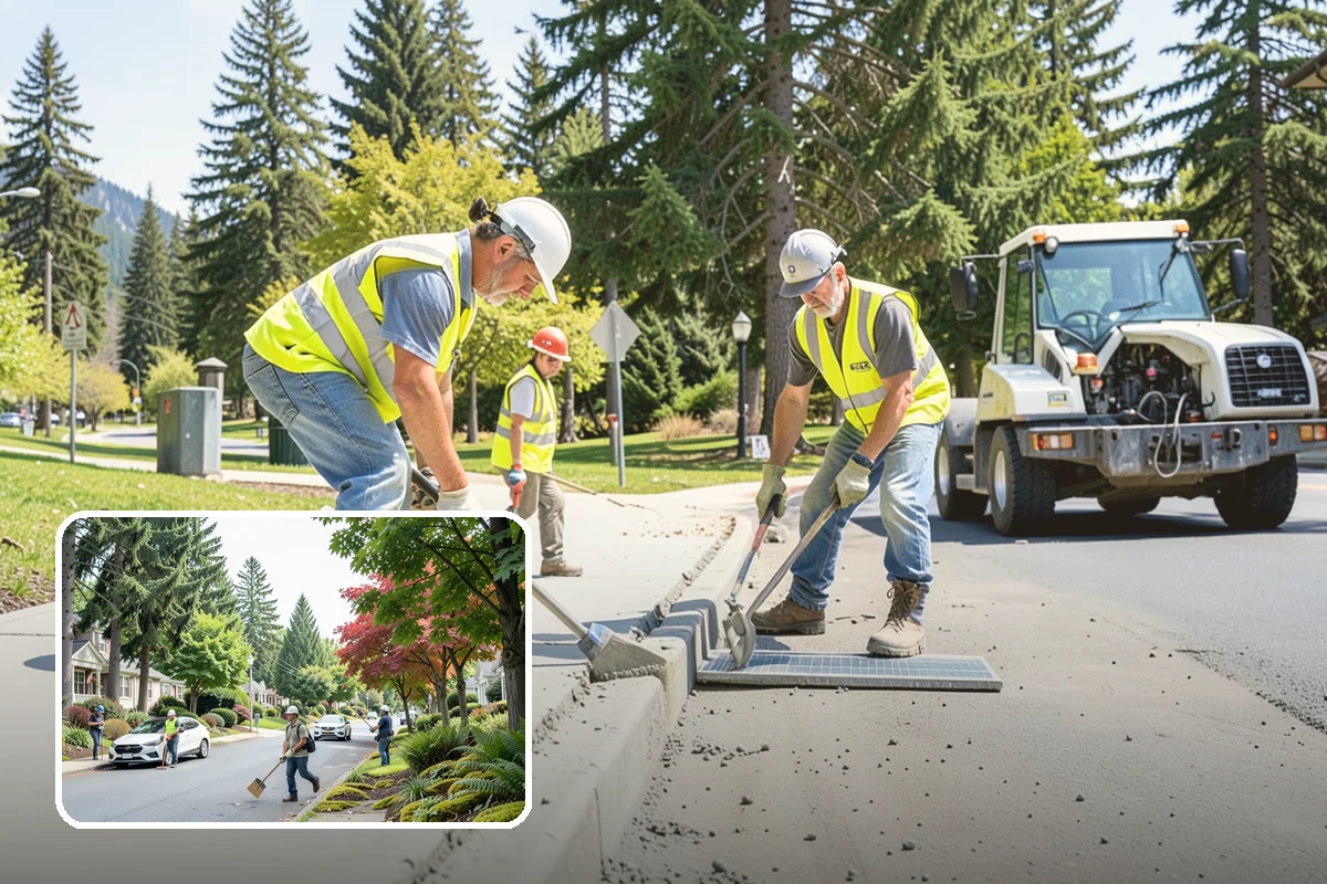 Roadside Litter Removal in Beaux Arts Village, King County, WA - Improves corridor appearance and community pride