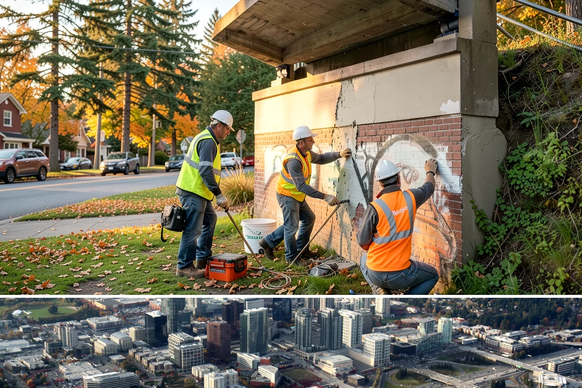 Roadside Litter Removal in Bellevue, King County, WA - Litter removal is valuable year-round, with intensified passes after winter storms scatter debris and ahead of spring and summer...