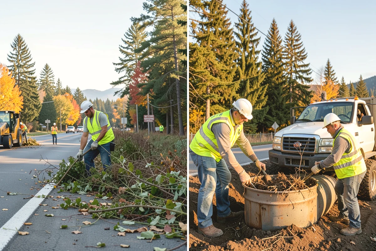 Roadside Litter Removal in Black Diamond, King County, WA - Define routes, collection frequency, and hazardous-item protocols