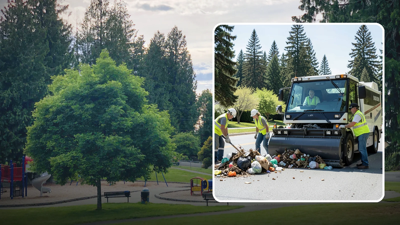 Roadside Litter Removal in Bonney Lake, Pierce County, WA - Systematic roadside litter and debris removal that keeps public corridors clean, safe, and presentable.