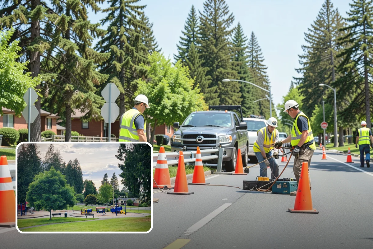 Roadside Litter Removal in Bonney Lake, Pierce County, WA - Improves corridor appearance and community pride