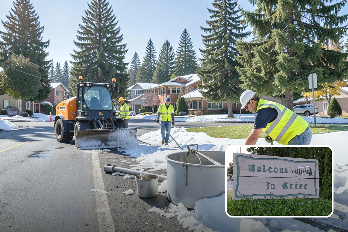 Roadside Litter Removal in Brier, Snohomish County, WA - Improves corridor appearance and community pride