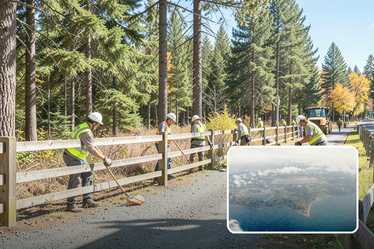 Roadside Litter Removal in Burien, King County, WA - Improves corridor appearance and community pride