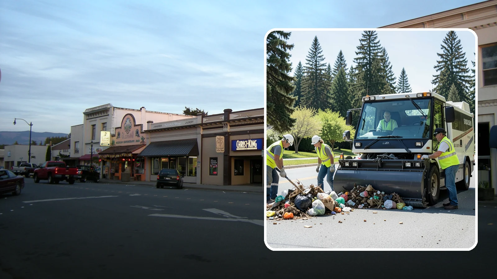 Roadside Litter Removal in Burlington, Skagit County, WA - Systematic roadside litter and debris removal that keeps public corridors clean, safe, and presentable.