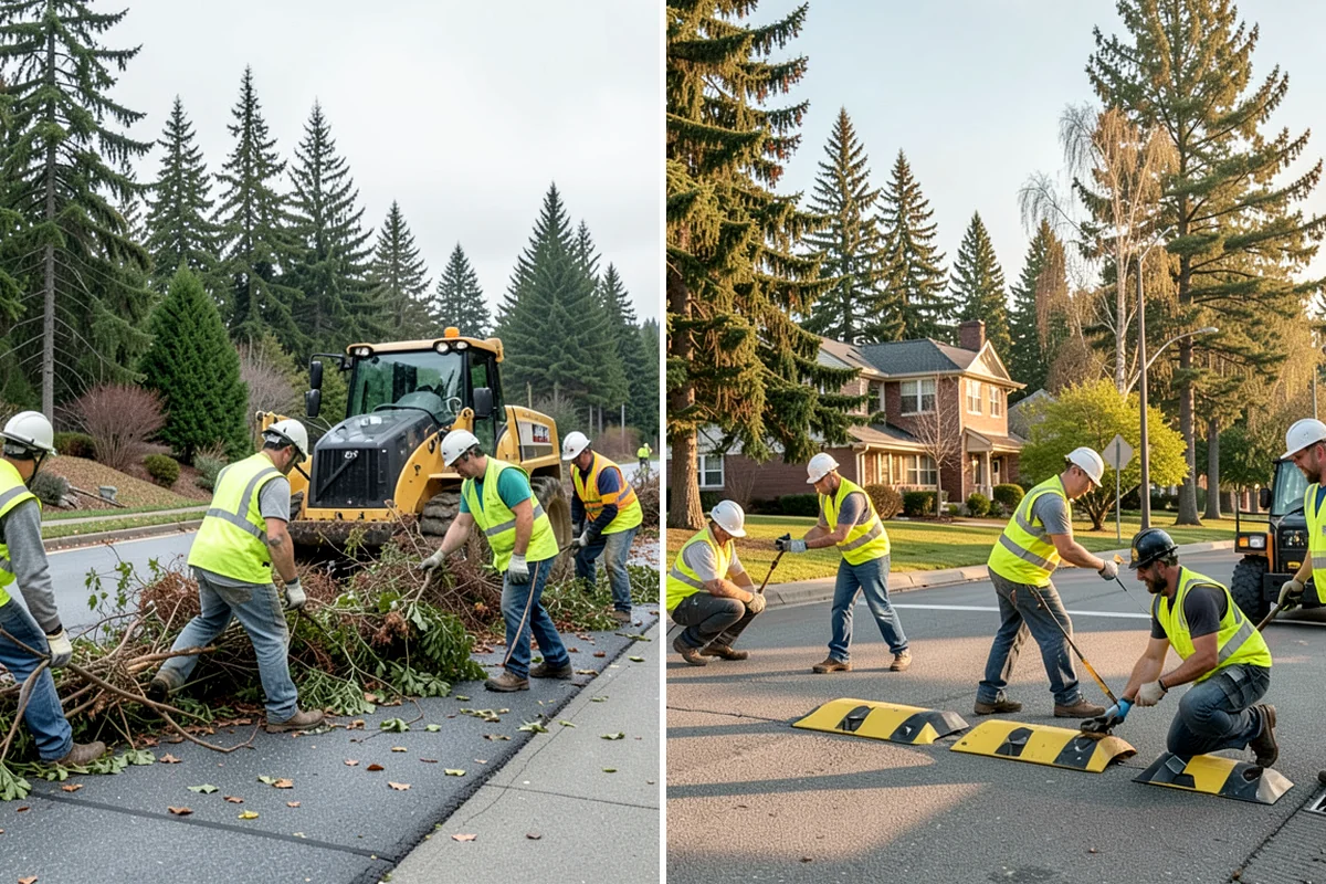 Roadside Litter Removal in Concrete, Skagit County, WA - Define routes, collection frequency, and hazardous-item protocols
