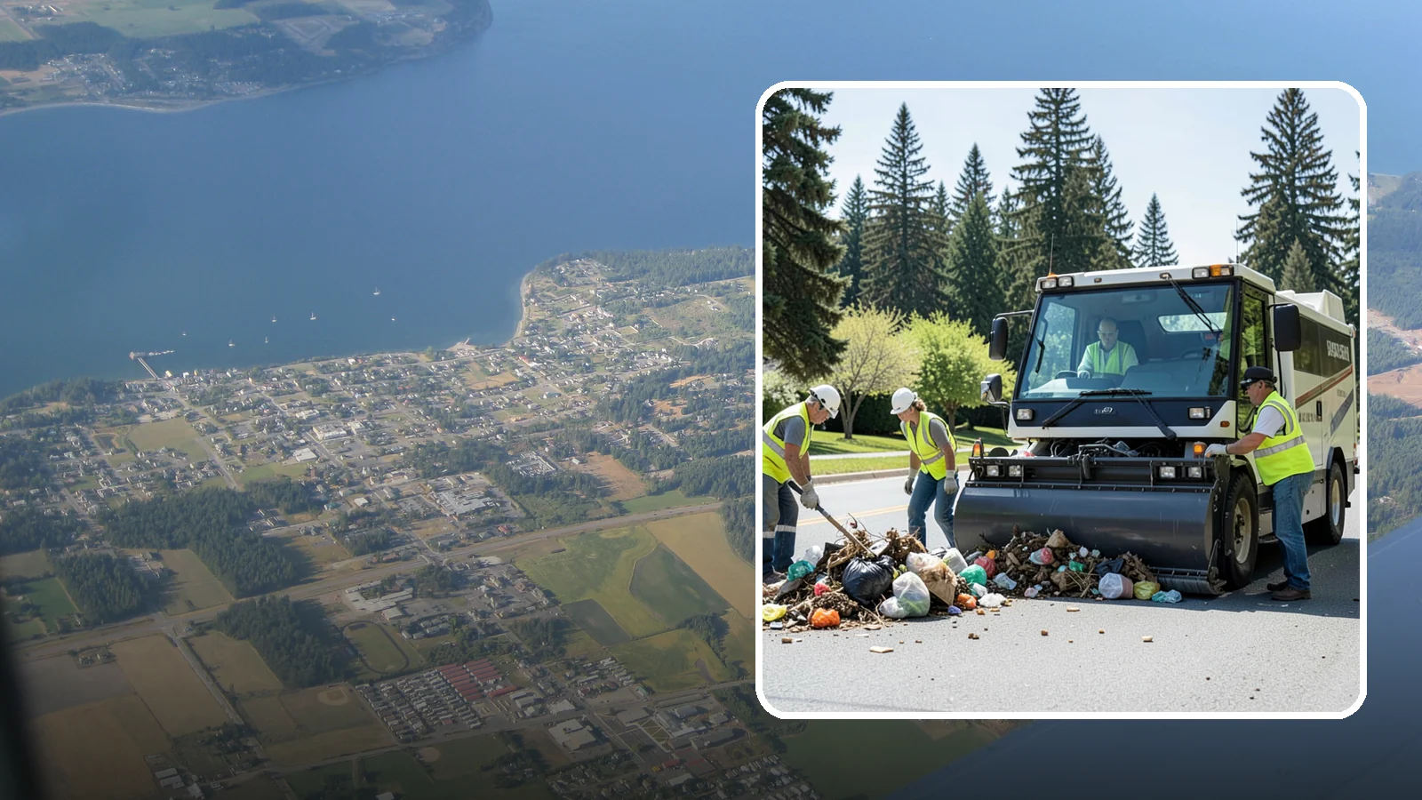 Roadside Litter Removal in Coupeville, Island County, WA - Systematic roadside litter and debris removal that keeps public corridors clean, safe, and presentable.