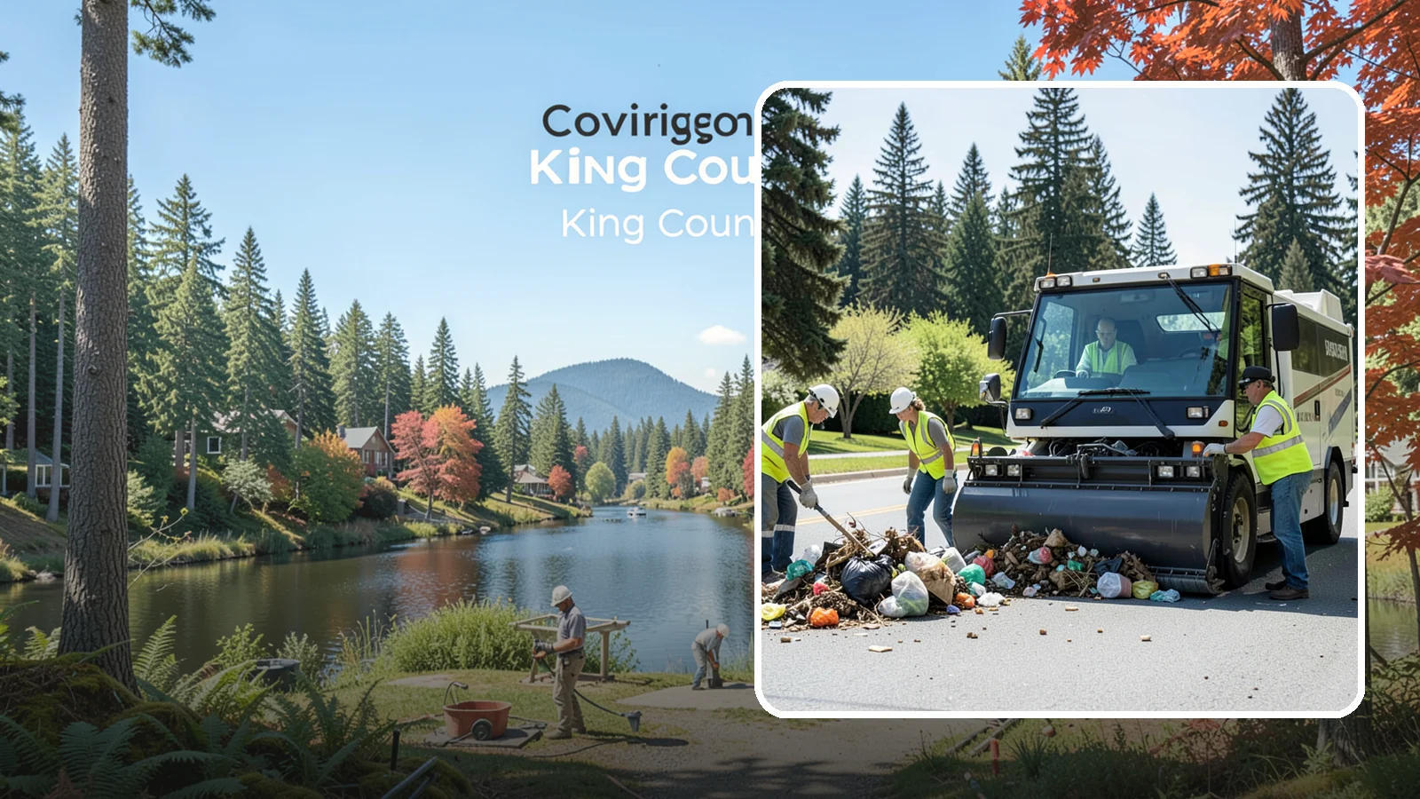 Roadside Litter Removal in Covington, King County, WA - Systematic roadside litter and debris removal that keeps public corridors clean, safe, and presentable.