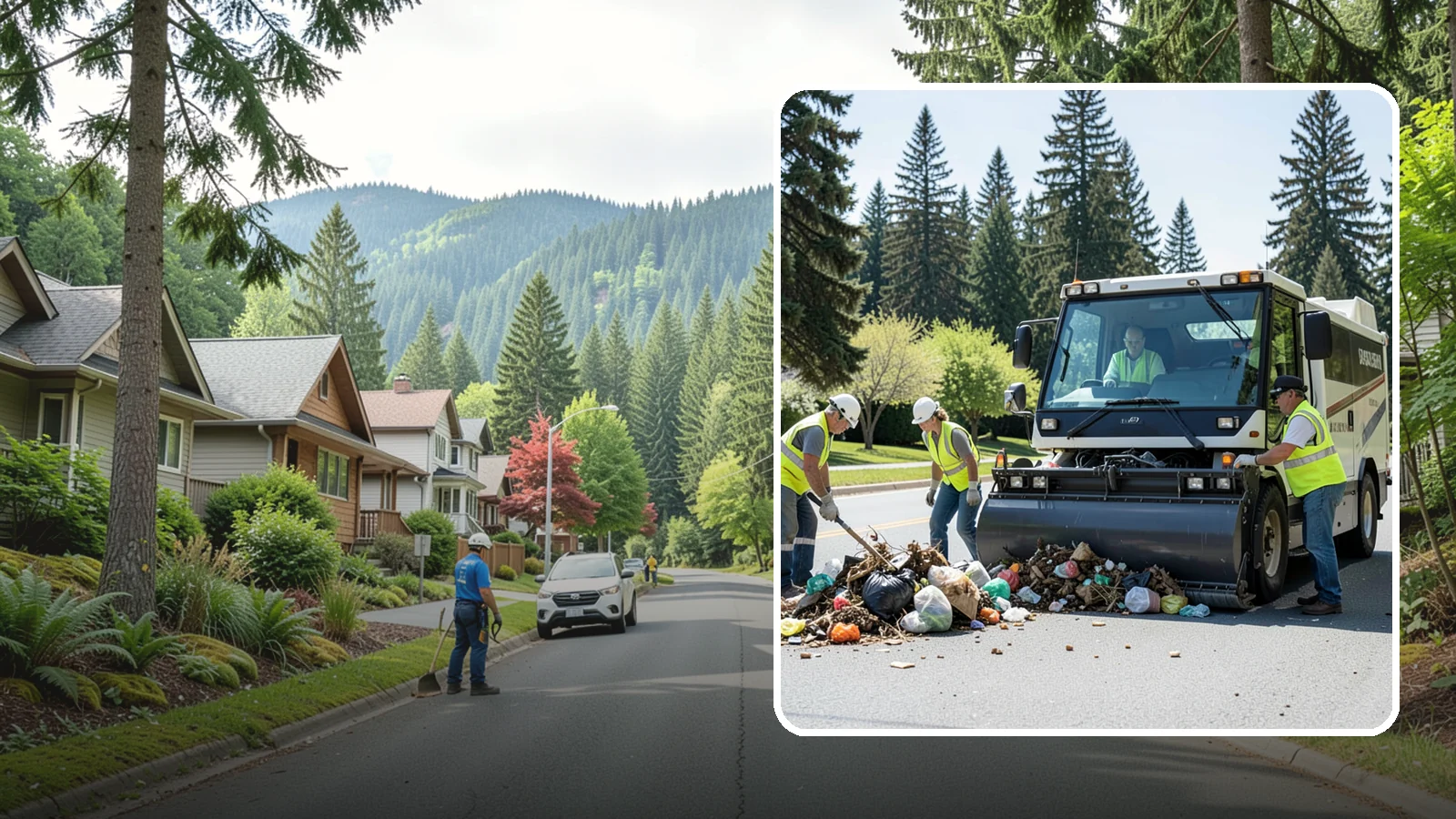 Roadside Litter Removal in Darrington, Snohomish County, WA - Systematic roadside litter and debris removal that keeps public corridors clean, safe, and presentable.