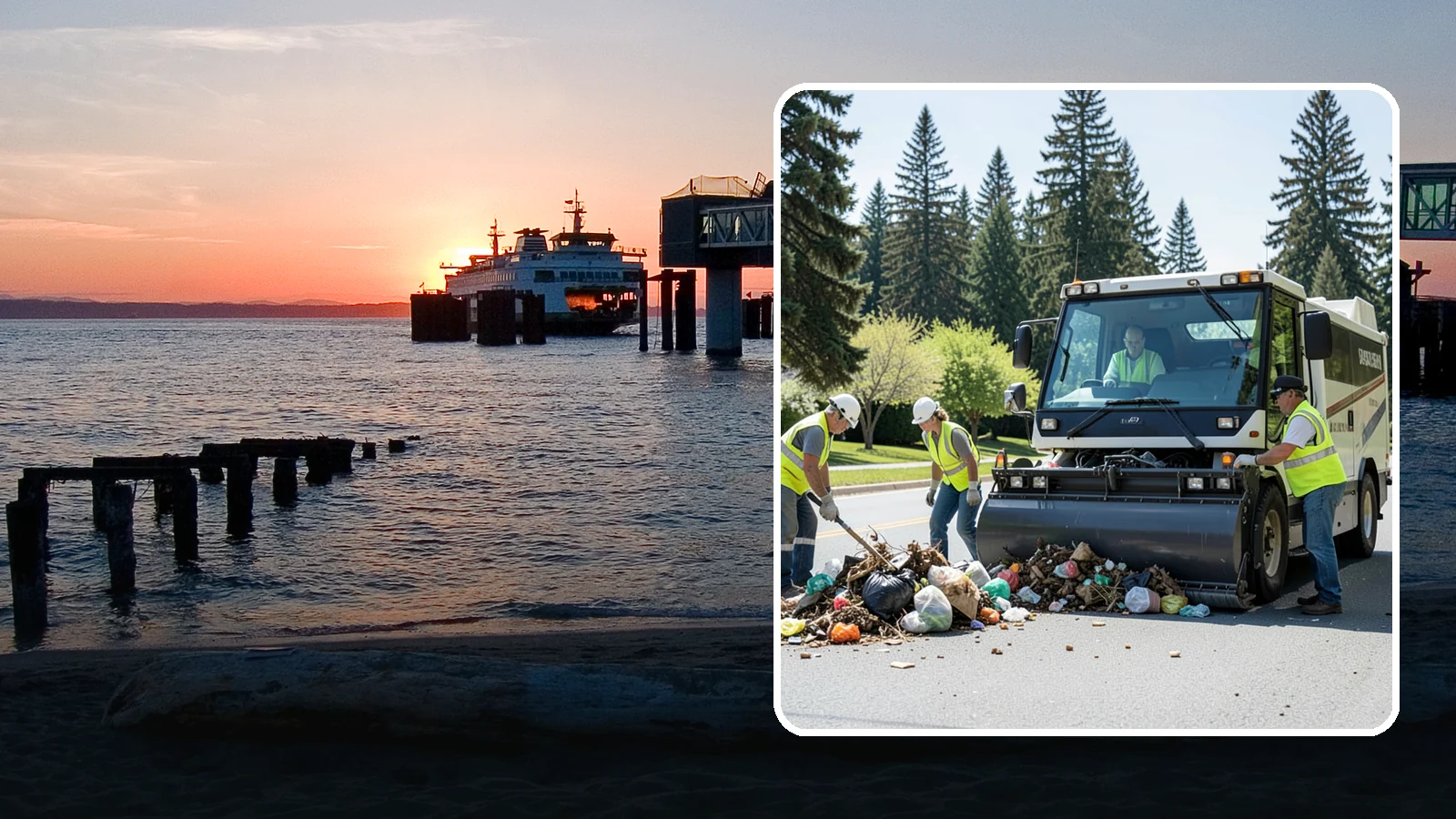 Roadside Litter Removal in Edmonds, Snohomish County, WA - Systematic roadside litter and debris removal that keeps public corridors clean, safe, and presentable.