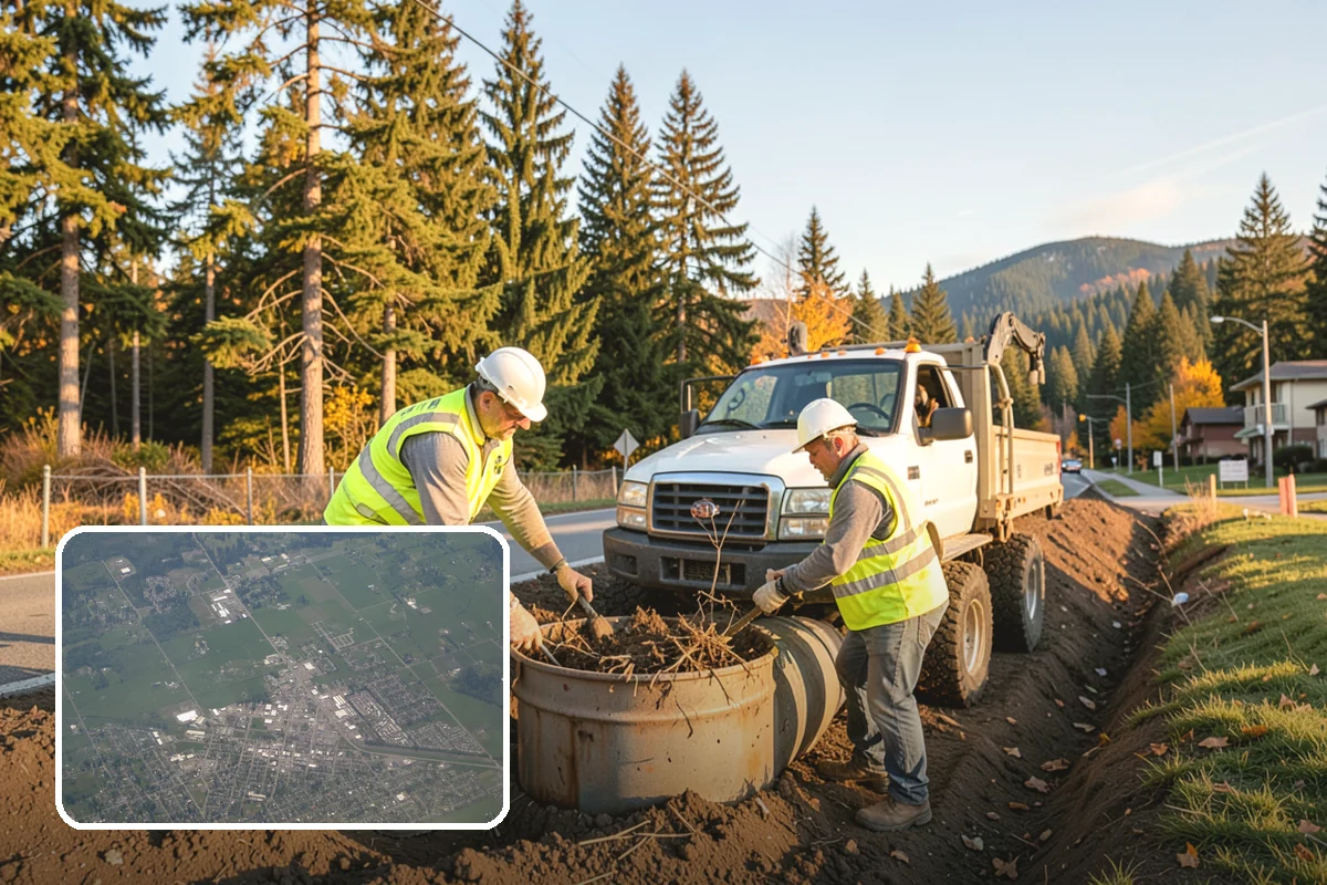 Roadside Litter Removal in Enumclaw, King County, WA - Improves corridor appearance and community pride