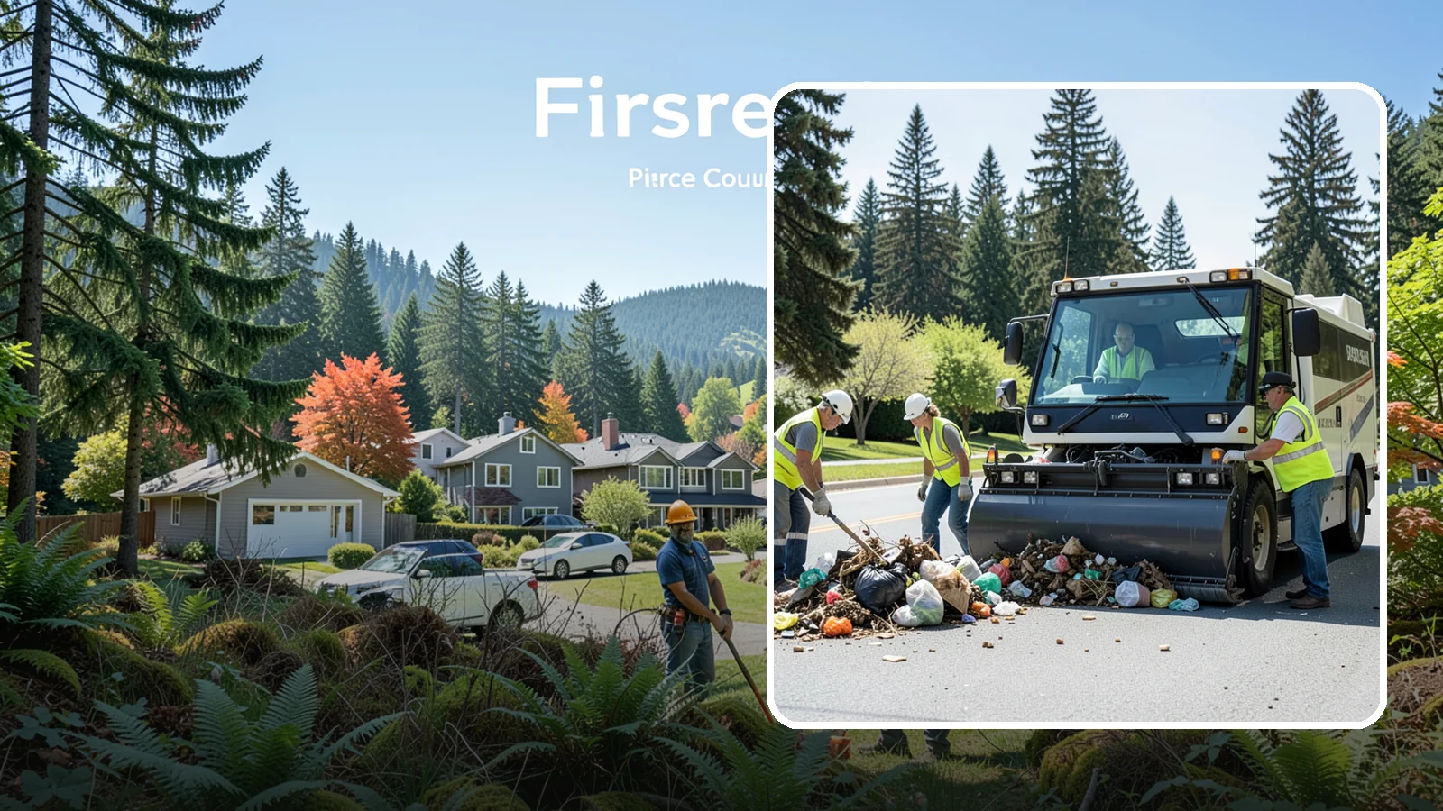 Roadside Litter Removal in Fircrest, Pierce County, WA - Systematic roadside litter and debris removal that keeps public corridors clean, safe, and presentable.