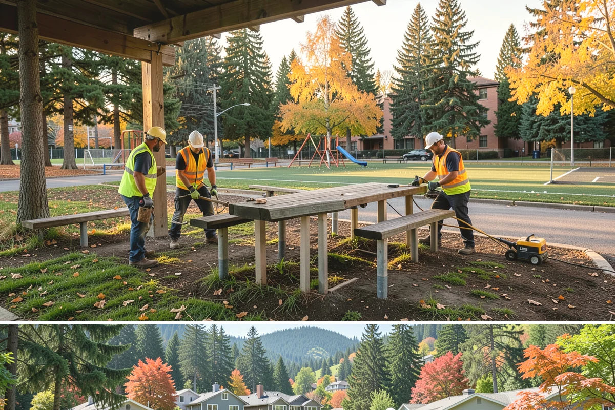 Roadside Litter Removal in Fircrest, Pierce County, WA - Litter removal is valuable year-round, with intensified passes after winter storms scatter debris and ahead of spring and summer...