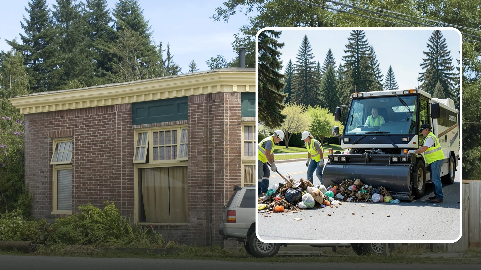 Roadside Litter Removal in Hamilton, Skagit County, WA - Systematic roadside litter and debris removal that keeps public corridors clean, safe, and presentable.