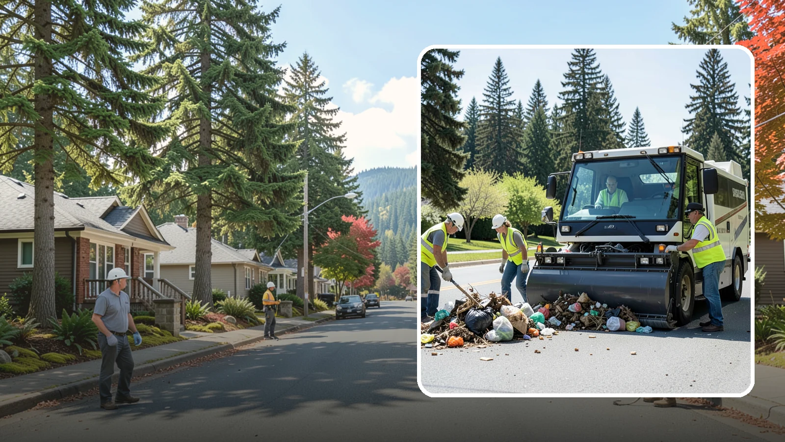 Roadside Litter Removal in Hunts Point, King County, WA - Systematic roadside litter and debris removal that keeps public corridors clean, safe, and presentable.