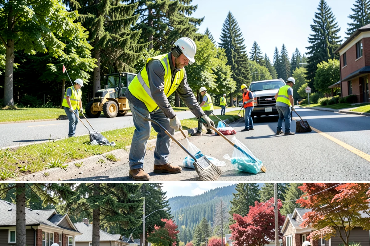 Roadside Litter Removal in Hunts Point, King County, WA - Litter removal is valuable year-round, with intensified passes after winter storms scatter debris and ahead of spring and summer...