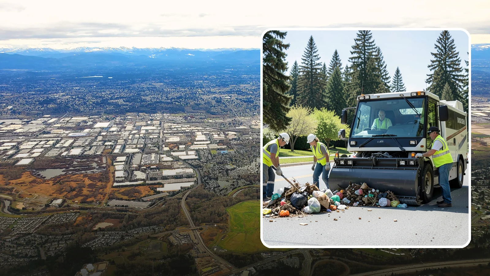 Roadside Litter Removal in Kent, King County, WA - Systematic roadside litter and debris removal that keeps public corridors clean, safe, and presentable.