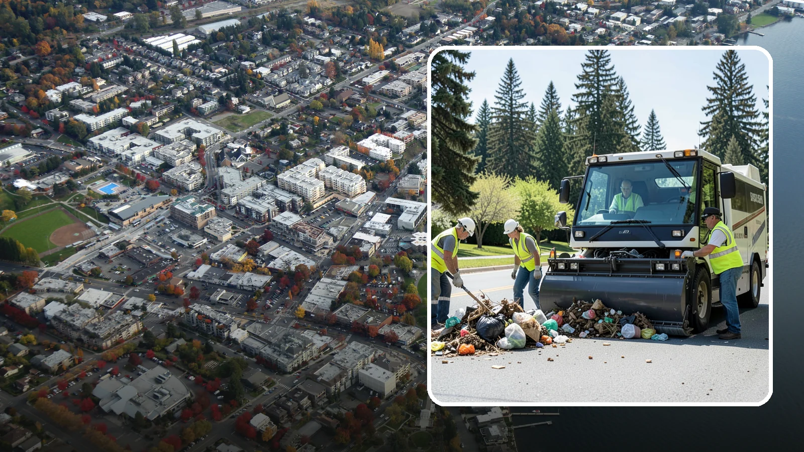 Roadside Litter Removal in Kirkland, King County, WA - Systematic roadside litter and debris removal that keeps public corridors clean, safe, and presentable.