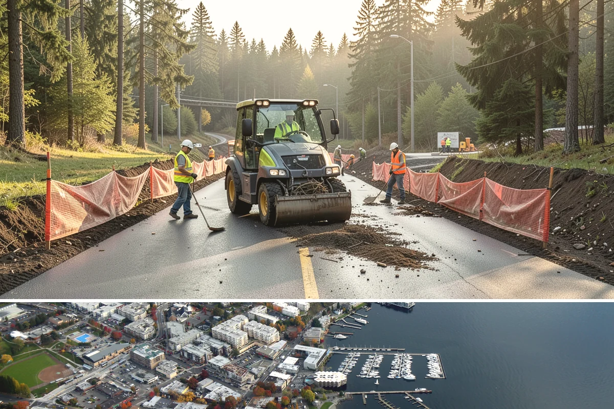 Roadside Litter Removal in Kirkland, King County, WA - Litter removal is valuable year-round, with intensified passes after winter storms scatter debris and ahead of spring and summer...