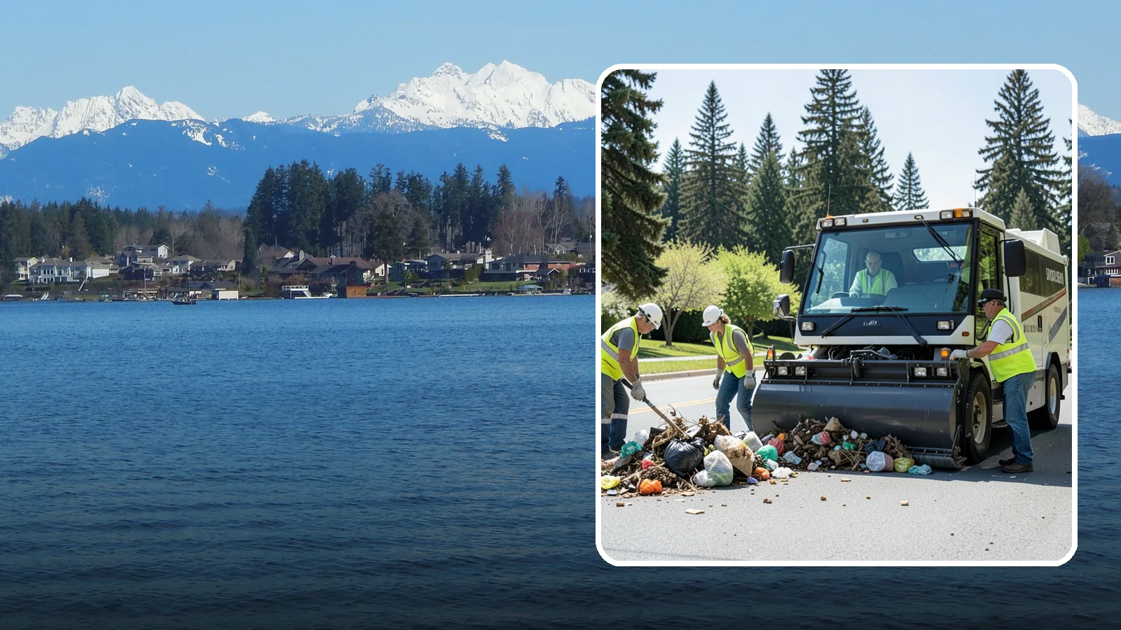 Roadside Litter Removal in Lake Stevens, Snohomish County, WA - Systematic roadside litter and debris removal that keeps public corridors clean, safe, and presentable.