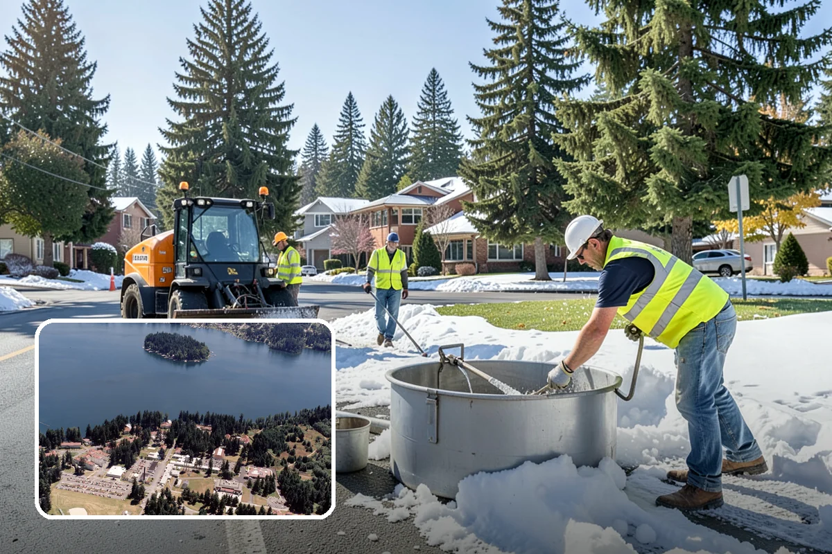 Roadside Litter Removal in Lakewood, Pierce County, WA - Improves corridor appearance and community pride