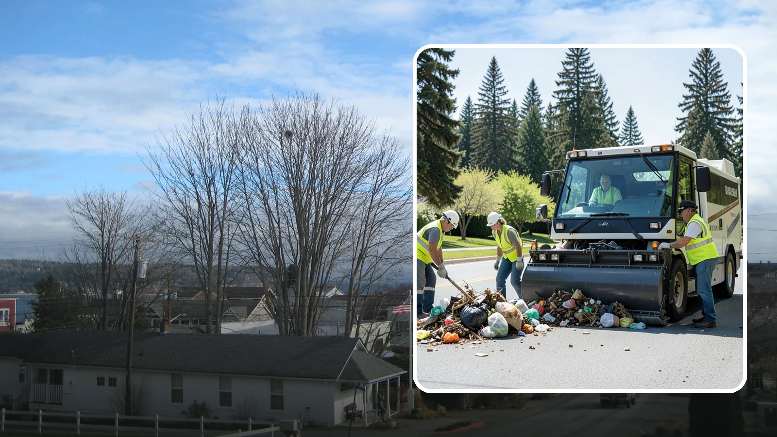 Roadside Litter Removal in Langley, Island County, WA - Systematic roadside litter and debris removal that keeps public corridors clean, safe, and presentable.