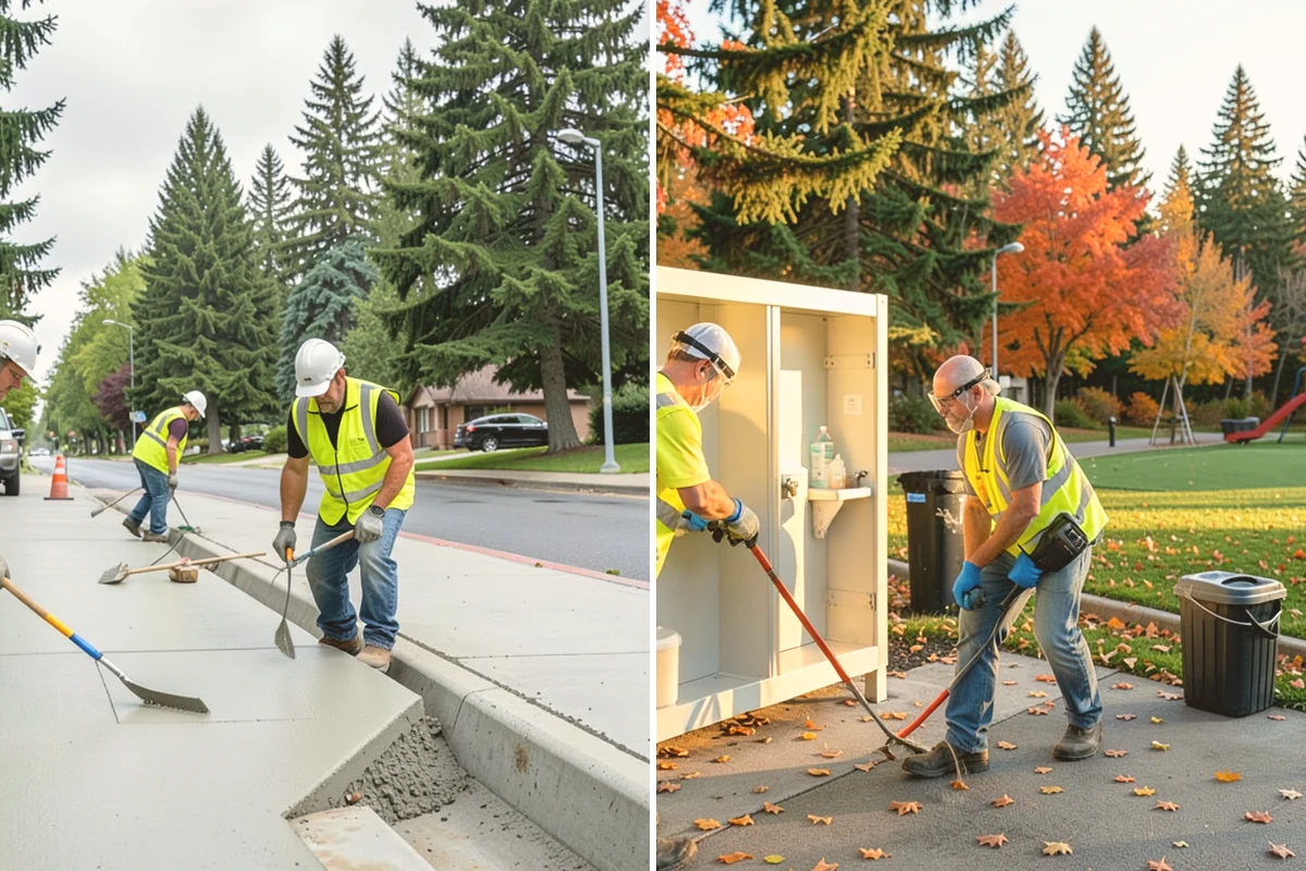 Roadside Litter Removal in Langley, Island County, WA - Define routes, collection frequency, and hazardous-item protocols