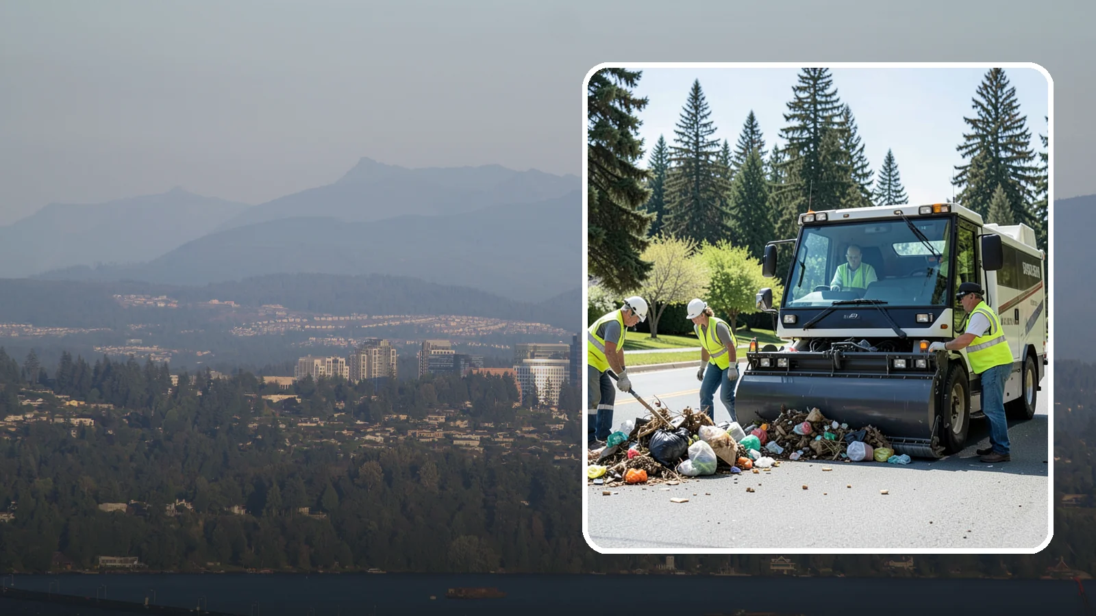 Roadside Litter Removal in Medina, King County, WA - Systematic roadside litter and debris removal that keeps public corridors clean, safe, and presentable.