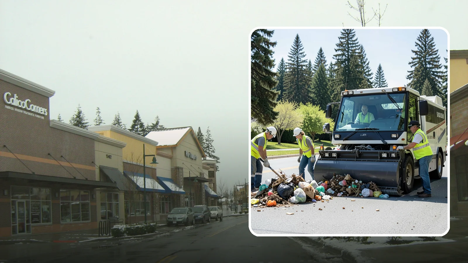 Roadside Litter Removal in Mill Creek, Snohomish County, WA - Systematic roadside litter and debris removal that keeps public corridors clean, safe, and presentable.